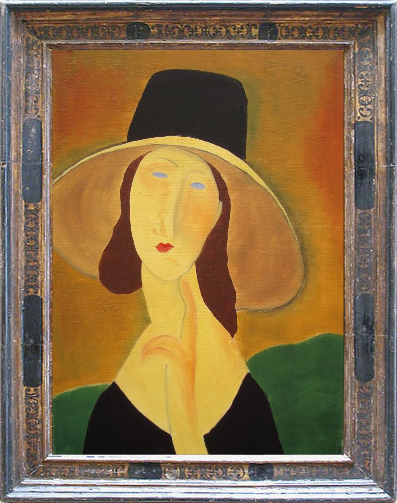 portrait de lumia czechowska AMADEO MODIGLIANI